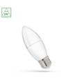 C37 E27 1W - 230V, Varmvit, Spectrum