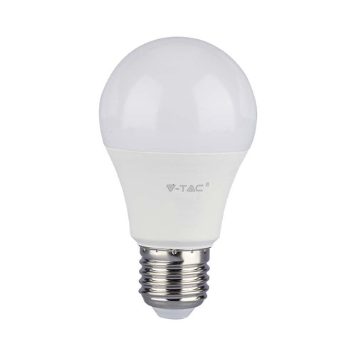 V-Tac 10,5W E27 LED-lampor - A60, plast, 230V