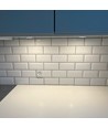 LEDlife Reco68 köksbelysning RA92 - Hål: Ø5,5 cm, Mål: Ø6,8 cm, Matt vit, 2,7W, 12V DC, RA92