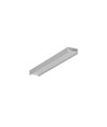 2m aluprofil BEGTON12 J/S - Obehandlad aluminium, ytmontage, LED skena