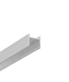 2m aluprofil HOOD14 F/U1 - Obehandlad aluminium, utanpåliggande, LED skena