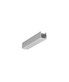 2m aluprofil HOOD14 F/U1 - Anodiserad, utanpåliggande, LED-skena