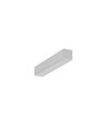 2m aluminiumprofil LEVEL12 C/U1 - Obehandlad aluminium, påbyggnad, LED-skena