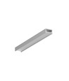1m aluprofil SLIM8 AC2/Z - Anodiserad, påbyggnad, LED-skena