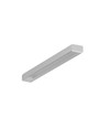 2m aluprofil SLIM8 AC2/Z - Obehandlad aluminium, utanpåliggande, LED-skena