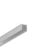2m aluprofil SMART10 AC2/Z - Obehandlad aluminium, utanpåliggande, LED-skena