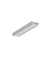 1m aluprofil SURFACE10 BC/UX - Obehandlad aluminium, påbyggnad, LED skena