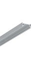 2m aluprofil SURFACE10.V2 BC/U - Anodiserad, påbyggnad, LED skena