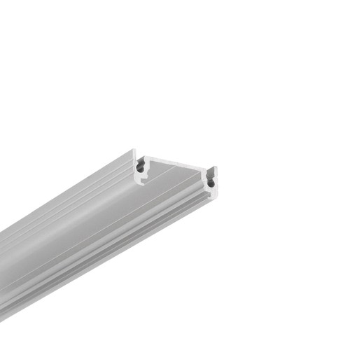 2m aluminiumprofil SURFACE14 EE7F/TY - Anodiserad, utanpåliggande, LED-skena