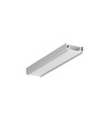 2m aluminiumprofil SURFACE14 EE7F/TY - Anodiserad, utanpåliggande, LED-skena