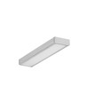 2m aluprofil SURFACE14 EE7F/TY - Obehandlad aluminium, påbyggnad, LED skena
