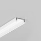 2m aluprofil SURFACE14 EE7F/TY - Vitlackerad, utanpåliggande, LED-skena
