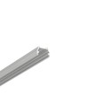 2m aluprofil UNI12 BCD/U - Anodiserad, påbyggnad, LED skena