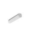 2m aluprofil UNI12 BCD/U - Anodiserad, påbyggnad, LED skena