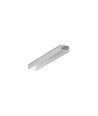2m aluprofil UNI14 BC3/Y - Obehandlad aluminium, utanpåliggande, LED skena