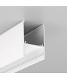 1m aluprofil COMBO30-01 ACDE-9 - Vitlackerad, utanpåliggande, LED-skena