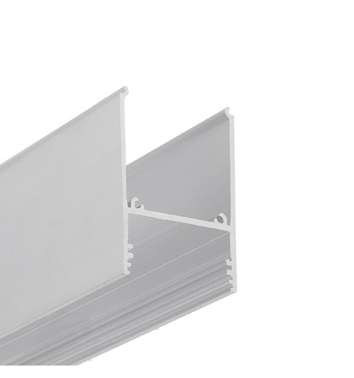 2m aluprofil COMBO30-01 ACDE-9 - Obehandlad aluminium, utanpåliggande, LED skena
