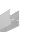 2m aluprofil COMBO30-01 ACDE-9 - Obehandlad aluminium, utanpåliggande, LED skena