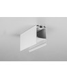 2m aluprofil COMBO30-01 ACDE-9 - Vitlackerad, utanpåliggande, LED-skena