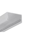 2m aluprofil LOWI C10 - Obehandlad aluminium, påbyggnad, LED skena
