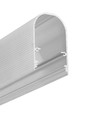 1m aluminiumprofil NAMI23 CD-9 - Obehandlad aluminium, påbyggnad, LED skena