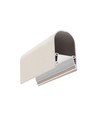 1 m aluprofil NAMI23 CD-9 - Beige lackerad, utanpåliggande, LED skena