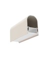 1 m aluprofil NAMI23 CD-9 - Beige lackerad, utanpåliggande, LED skena