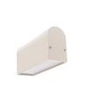 2m aluprofil NAMI23 CD-9 - Beige lackerad, utanpåliggande, LED skena