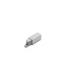 2m aluminiumprofil PHIL.V2 C10/Q9 - Svart anodiserad, utanpåliggande, LED-skena