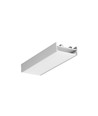 2m aluminiumprofil VARIO30-01 ACDE-9/TY - Anodiserad, utanpåliggande, LED-skena