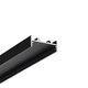 2m aluprofil VARIO30-01 ACDE-9/TY - Svart anodiserad, utanpåliggande, LED skena