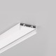 2m aluprofil VARIO30-01 ACDE-9/TY - Vitlackad, utanpåliggande, LED-skena