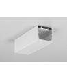 2m aluprofil VARIO30-02 ACDE-9/TY - Vit lackerad, utanpåliggande, LED-skena