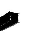 2m aluprofil VARIO30-03 ACDE-9/TY - Svartanodiserad, utanpåliggande, LED-list