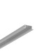 1m aluminimumprofil BEGTIN12 J/S - Anodiserad, inbyggd, LED-skena