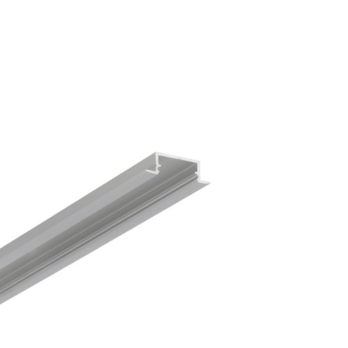 1m aluminimumprofil BEGTIN12 J/S - Anodiserad, inbyggd, LED-skena