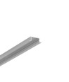 1m aluminimumprofil BEGTIN12 J/S - Anodiserad, inbyggd, LED-skena