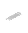 2m aluminiumprofil DIAGONAL10 C - Obehandlad aluminium, inbyggd, LED-skena