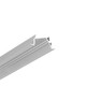 1m aluprofil DIAGONAL14 F/TY - Anodiserad, infälld, LED skena