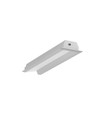 1m aluprofil DIAGONAL14 F/TY - Anodiserad, infälld, LED skena