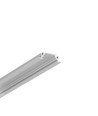 1m aluprofil GROOVE10 BC/UX - Anodiserad, infälld, LED-skena