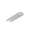 1m aluprofil GROOVE14 EE7F/TY - Obehandlad aluminium, inbyggd, LED skena