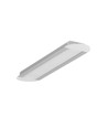2m aluprofil GROOVE14 EE7F/TY - Anodiserad, inbyggd, LED skena