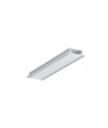 2m aluprofil GROOVE14.V2 BC3/Y - Anodiserad, inbyggd, LED-skena
