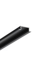 2m aluprofil GROOVE14.V2 BC3/Y - Svart anodiserad, infälld, LED-skena