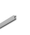 2m aluprofil HI8 C1 - Anodiserad, inbyggd, LED-skena