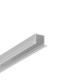 1m aluprofil SMART-IN10 AC2/Z - Obehandlad aluminium, infälld, LED-skena