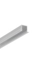 1m aluprofil SMART-IN10 AC2/Z - Obehandlad aluminium, infälld, LED-skena