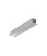 2m aluprofil SMART-IN10 AC2/Z - Anodiserad, inbyggd, LED-skena