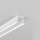 2m aluprofil SMART-IN16 BC3/U4 - Vitlackerad, infälld, LED-skena